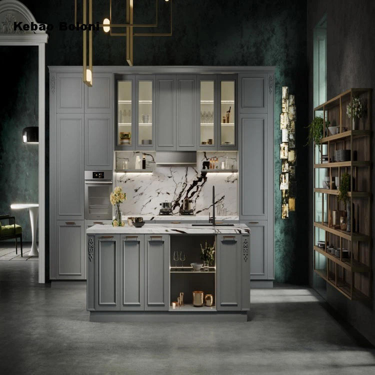 French Style Kitchen Pantry Cabinet-Morris suppliers
